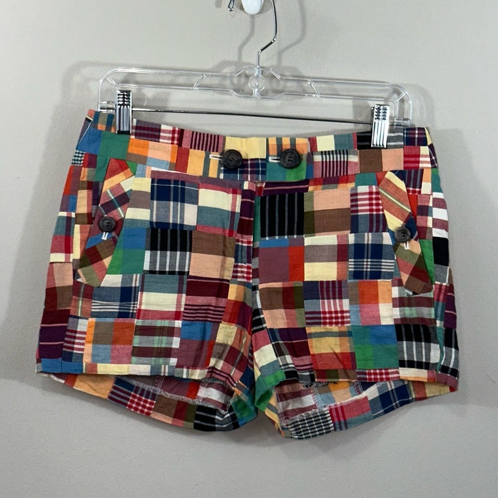 J. Crew Colorful Patchwork Women's Cargo Shorts